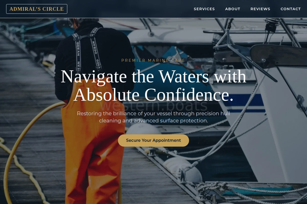 Hull Boat Cleaning