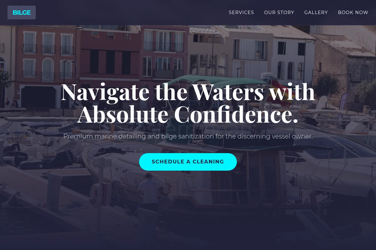 Bilge Boat Cleaning