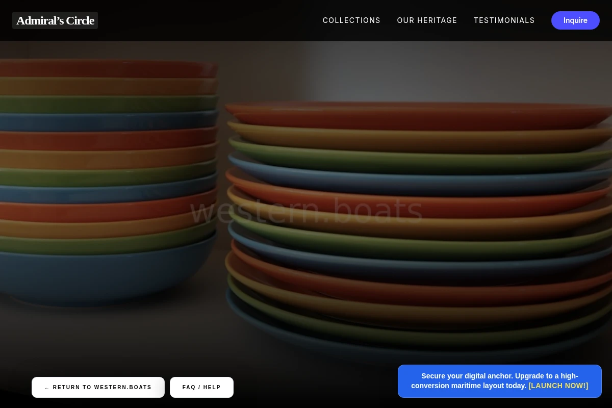 Cleat Dinnerware