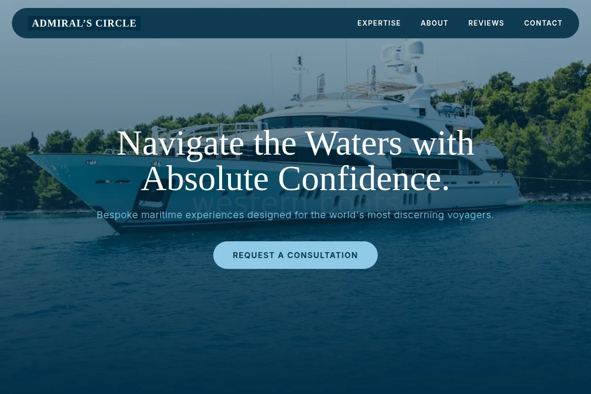 Stern Yacht